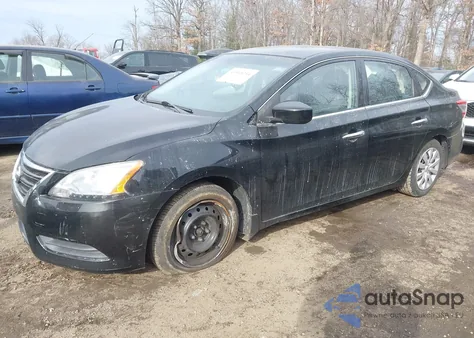 2015 Nissan Sentra Sv z USA, uszkodzony, nr VIN 3N1AB7AP2FY275213